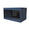 Castello Usa Rosario 36-inch Wall-Mounted Vanity Base - Blue CB-RO-36BLU-GLD-VBO - alternate 8